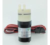 SZRDBHAUJO Pompa dell'acqua a membrana con avviamento elettronico DC 12V 27MM 370, pompa dell'acqua autoadescante, controllo del flusso