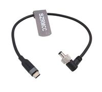 SZRMCC 12V USB C Tipo-C a blocco DC 5.5x2.5mm Angolo retto PD Trigger Cavo di Alimentazione per KiPRO LCD Atomos Ninja V Monitor