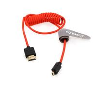 SZRMCC 8K 2.1 Micro HDMI a HDMI Cavo intrecciato ad alta velocità per Go-Pro Hero 3/4 Canon EOS M5 Sony A6000 A7III RX10 Nikon B500 Z6 Raspberry Pi 4 Atomos Ninja 2 Monitor