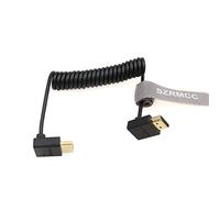 SZRMCC 8K HDMI 2.1 Ultra HD Cavo di Alta Velocità HDMI 90 Gradi Angolo Up e Down a HDMI Maschio Extender Cavo per Xbox TV PS4 PS5 Sony Canon Camera