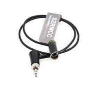 SZRMCC Adatto per Sennheiser EK 100 G4/G3 a BMPCC 4K | 6K Canon's Slim Mini XLR 3-pin maschio a bloccaggio 3,5 mm TRS a TA3M Cavo di bloccaggio Tecnologia (verde)
