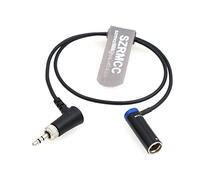 SZRMCC Adatto per Sennheiser EK 100 G4/G3 a BMPCC 4K | 6K Canon's Slim Mini XLR 3-pin maschio a bloccaggio 3,5 mm TRS a TA3M Cavo di bloccaggio Tecnologia (blu)