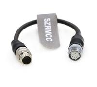 SZRMCC Cavo controller servo focus per obiettivo Hirose maschio a 20 pin a Canon 6 pin femmina cavo adattatore 20 cm