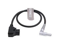 SZRMCC Cavo di alimentazione D-tap a CAM 7 pin maschio girevole ad angolo retto per ARRI Cforce RF Motor Hi-5 RIA-1 Adattatore di interfaccia radio (cavo diritto)