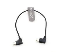 SZRMCC Cavo di controllo maschio da tipo C a tipo C, per DJI RS3 Mini stabilizzatore cardanico per Canon R5 R6 R7, Nikon Z6 Zfc, Sony A1, FX3, A7S3, A7M4, fotocamera Panasonic Lumix
