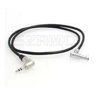 SZRMCC - Cavo di ingresso audio ad angolo retto da 3,5 mm TRS a 5 pin 00B per fotocamera ARRI Alexa Mini (angolo retto 3,5)