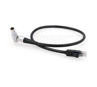 SZRMCC Cavo Ethernet 10 pin a RJ45 ad angolo retto per fotocamera ARRI Alexa Mini XT SXT(10 pin ad angolo retto)