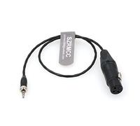 SZRMCC - Cavo per microfono femmina da 3,5 mm TRS a XLR a 3 pin per trasmettitore wireless Sony serie UWP-D