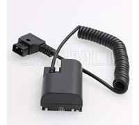 SZRMCC D-tap a nuovo DR E6 (LP E6) batteria fittizia per fotocamera Canon 60D 70D 80D e monitor SmallHD 501 502 702 (cavo a spirale)