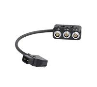 SZRMCC D Tap Convertitore a 3 vie Fischer 3 pin RS Port Splitter Box di estensione kit per accessori per fotocamera ARRI RED