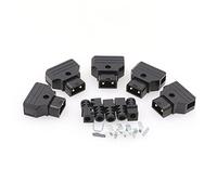 SZRMCC D-Tap P-Tap Maschio Power Tap 5 Pezzi Alimentazione Connettore Plug Kit per Anton-Bauer IDX V-Mount Gold Mount Batteria RED Videocamera DSLR di Cavo DIY