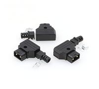 SZRMCC D-Tap P-Tap Maschio Power Tap Alimentazione Connettore Plug Kit per Anton-Bauer IDX V-Mount Gold Mount Batteria RED Videocamera DSLR Cavo DIY (3 Pcs)