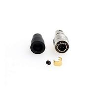 SZRMCC Hirose HR10A-7P-4P Connettore maschio a 4 pin per dispositivi audio Zoom F4 F8 ZAXCOM S-ony Industrial Camera (4 pin, maschio)