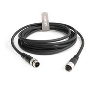 SZRMCC M12 A code 5 Pin Dritto Maschio a Femmina Sensore di Aviazione Connettore Cavo Elettrico Alto Cavo Impermeabile Schermato Flessibile Per Telecamera Industriale Modulo Fieldbus (8m)
