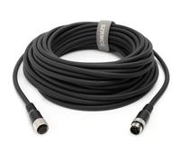 SZRMCC M12 A code 5 Pin Dritto Maschio a Femmina Sensore di Aviazione Connettore Cavo Elettrico Alto Cavo Impermeabile Schermato Flessibile Per Telecamera Industriale Modulo Fieldbus (15m)