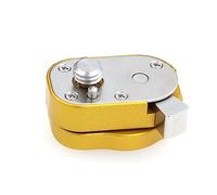 SZRMCC Mini monitor piastra a sgancio rapido braccio luci LED 3/8 viti M3 videocamera accessori per Sony Alexa ARRI DSLR Camera Monitor (giallo)