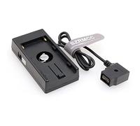 SZRMCC NP F970 F550 Piastra batteria serie L a D-tap Ptap Uscita 12V femmina con piastra di alimentazione DC 7.4V per fotocamere DSLR Accessori monitor