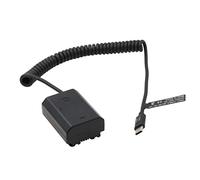 SZRMCC NP FZ100 Accoppiatore CC Adattatore per batteria fittizia a USB C Type-C Cavo trigger PD per fotocamera Sony A9 A7III A7RIII A7RIV