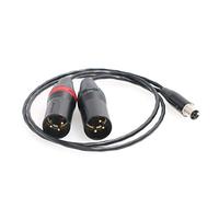 SZRMCC TA5F Mini XLR 5 pin a doppio XLR 3 pin Cavo audio per Zaxcom QRX Field Mixer/registratori Dispositivi audio 633664688 788Tc