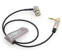 SZRMCC Tentacle Sync ad angolo retto 3,5 mm TRS a BNC Timecode cavo per fotocamera ARRI C300 C500 F55 PDW-700 (80 cm)