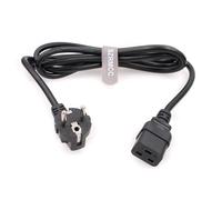 SZRMCC UPS PDU Server IEC320 - Cavo di alimentazione europeo Schuko a C19 16A 250V AC per PC Computer Stampante Monitor