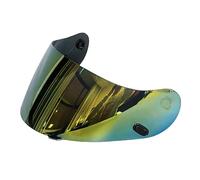 SZSMHL Visiere per Casco, Compatible with H-JC CL-16 CL-17 CS-15 CS-R1 Ca-SCO Integrale Compatible with Moto Nuova Visiera(Gold)