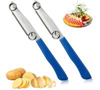SZSMW 2 Pezzi 3 In 1 Spelucchino Multifunzione - Coltelli A Taglio Rapido - Ideale per Le Attività Più Complesse In Cucina, Rendendo Il Lavoro In Cucina Più Semplice Ed Efficiente