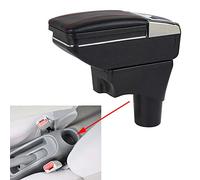SZSS-CAR Console centrale per auto Scatola braccioli Compatibile con Nissan Sunny/Compatibile con Nissan March Micra K13 Latio/Compatibile con Nissan Versa Sedan only 2011~2021