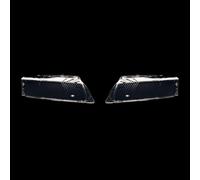 SZSS-CAR Una coppia di coperture per fari auto compatibili con Audi A8 D3 2002-2003-2004-2005-2006-2007-2008-2009 lenti per fari sostituire le coperture originali del faro