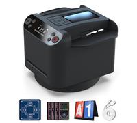 SZSXYBZ Personalizza ciò di cui hai bisogno Macchina automatica per lo spacciatore di carte - 2 in 1 Dealer e Shuffler con rotazione a 360° per giochi di poker, batteria ricaricabile da 5200 mAh