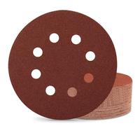 Sztaoip Dischi Abrasivi 125 mm 70 Pezzi Carta Vetrata Abrasiva 8 Fori 120/240/320/400/600/800/1000 Grana Mista per Levigatrice Orbitale