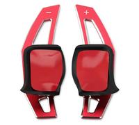 SZTMYVUW Accessori Interni Compatibile con VW per Polo 6R per GTI per Sharan 2012-2016 per Touareg 2011-2016 Volante in Alluminio Shift Paddle Shifter Estensione 2 Pezzi(Red)