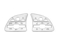 SZTMYVUW Compatibile con Benz Classe AB GLA GLB per CLA W177 W247 H247 X247 C118 2020 2021 Adesivo per Pulsante Volante per Auto Accessori per Auto Adesivi di Riparazione