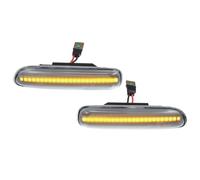 SZTMYVUW Compatibile Con BMW 323Ci 328Ci 2000 E46 Lente Trasparente In Plastica Luce Ambra Set Di 2 Indicatori Di Direzione Laterali Per Auto 63132228591 Indicatori Specchio Laterale