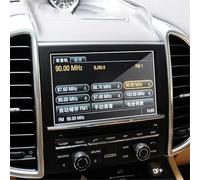 SZTMYVUW Compatibile con Porsche per Cayenne 2010 2011 2012 2013 2014 2015 Pellicola Protettiva per Schermo di Navigazione GPS per Auto in Vetro Temperato Interni