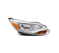 SZTMYVUW Faretto Anteriore Compatibile Con Ford Per Focus 2012 2013 2014 Auto Paraurti Anteriore Faro Guida Luce Segnalazione Lampada Faro Assemblaggio BM51-13W029-AK BM51-13W030-AK(White,Right)