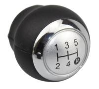 SZTMYVUW Pomello del cambio Compatibile Con Toyota Per Urban Per Cruiser | 2009-2012 Per Verso 2009-2015 5/6 Velocità Leva Del Pomello Cambio Per Auto Shifter Stick Pallamano(Silver 5 Speed)