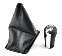 SZTMYVUW Pomello del cambio Compatibile Con Toyota Per Verso 2002-2009 | Per Corolla 1992-2009 Manuale 5 6 Pomello Cambio Marce Copertura Antipolvere Gaitor Boot Collar(6 Speed 1)