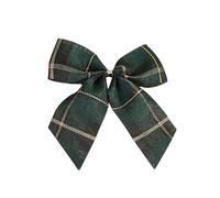 szvbofueck Christmas Bows Various Styles Bows Fabric Christmas Tree Garland Accessories Decoration Party Bandiere 3x5 Outdoor (E, taglia unica)