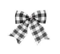 szvbofueck Christmas Bows Various Styles Bows Fabric Christmas Tree Garland Accessories Decoration Party Bandiere 3x5 Outdoor (F, taglia unica)