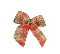 szvbofueck Christmas Bows Various Styles Bows Fabric Christmas Tree Garland Accessories Decoration Party Bandiere 3x5 Outdoor (A, taglia unica)