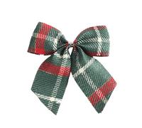 szvbofueck Christmas Bows Various Styles Bows Fabric Christmas Tree Garland Accessories Decoration Party Bandiere 3x5 Outdoor (C, taglia unica)