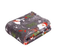szvbofueck Reindeer Christmas Blanket Warm and Comfortable A Winter Home Decoration A Must Have for Friends and Family Perfect for Creating A Festive Atmosphere - Coperta antistress (E, A)
