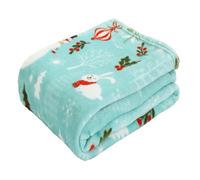 szvbofueck Reindeer Christmas Blanket Warm and Comfortable A Winter Home Decoration A Must Have for Friends and Family Perfect for Creating A Festive Atmosphere - Coperta antistress (C, A)
