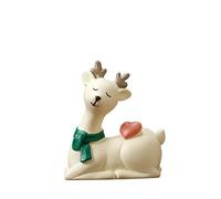 szvbofueck Santa Resin Old Man Backpack Snowman Small Animal Decoration Cute Piece Of Home Decoration Table poggiapolsi tastiera gel (C, taglia unica)