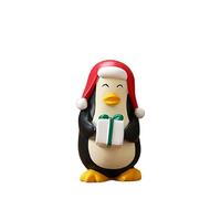 szvbofueck Santa Resin Old Man Backpack Snowman Small Animal Decoration Cute Piece Of Home Decoration Table poggiapolsi tastiera gel (D, taglia unica)