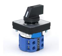 SZW26-20 20A 660V Interruttore a camme manuale a due poli e tre posizioni - Dimensioni pannello 64x64mm e 48x48mm(02.2 0 1 2 64x64mm)