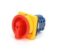 SZW26-202GS Interruttore a camma con manopola di combinazione rotante da 2 poli, 56 x 56 mm, pannello da 20 A, lucchetto, circuito di controllo principale di interruzione