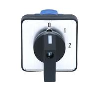 SZW26/LW26-20/0-2.1 One Pole Dual Ways 3 Position 0-1-2 Selector 4 Terminal 20A 660V Changeover Cam Switch LW39B(0-2.1 0 1 2 48X48mm) Controls Switches