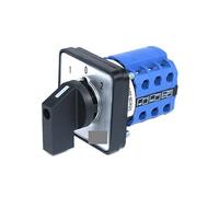 SZW26/LW26-20 1-0-2 3 posizioni 12 viti trifase commutatori di controllo rotativo a camma 64x64mm